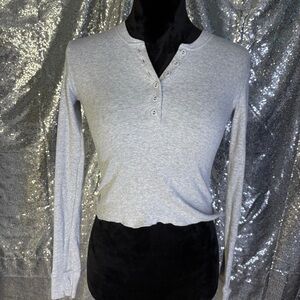 Skims Cropped Henley